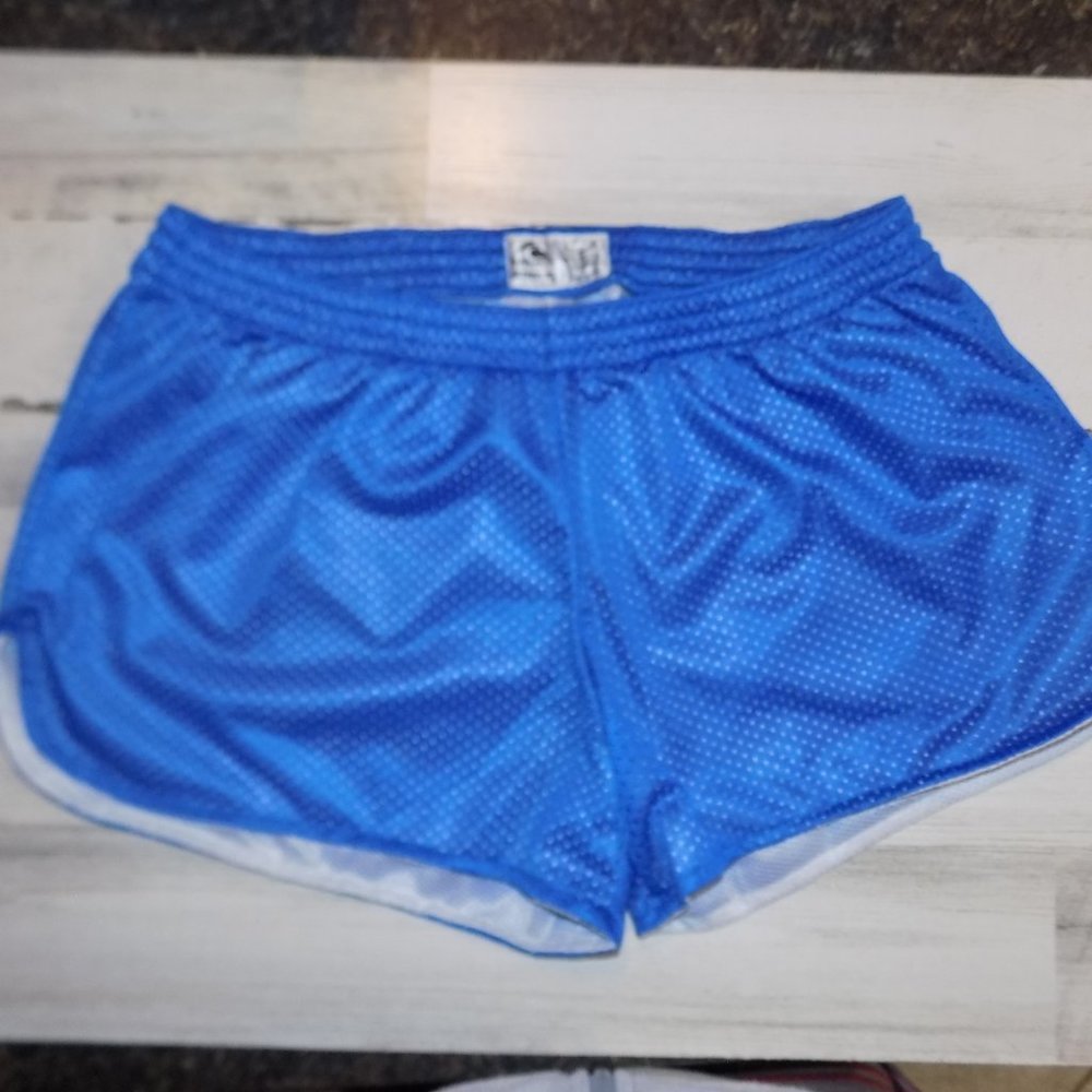 Women's XL Reversible Junior Fit Short Blue/White